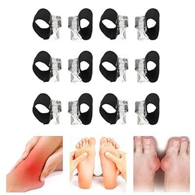 Toe Separators， 6 Pairs Toe Spacers Separators， Soft Flex