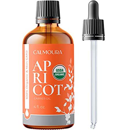 organic apricot kernel oil (118ml / 4oz) — 100% pure, col