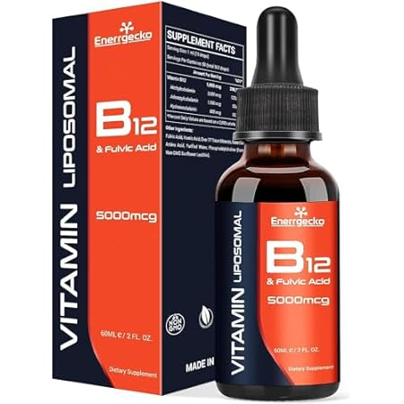 Liposomal Vitamin B12 5000mcg Liquid Sublingual Maximize