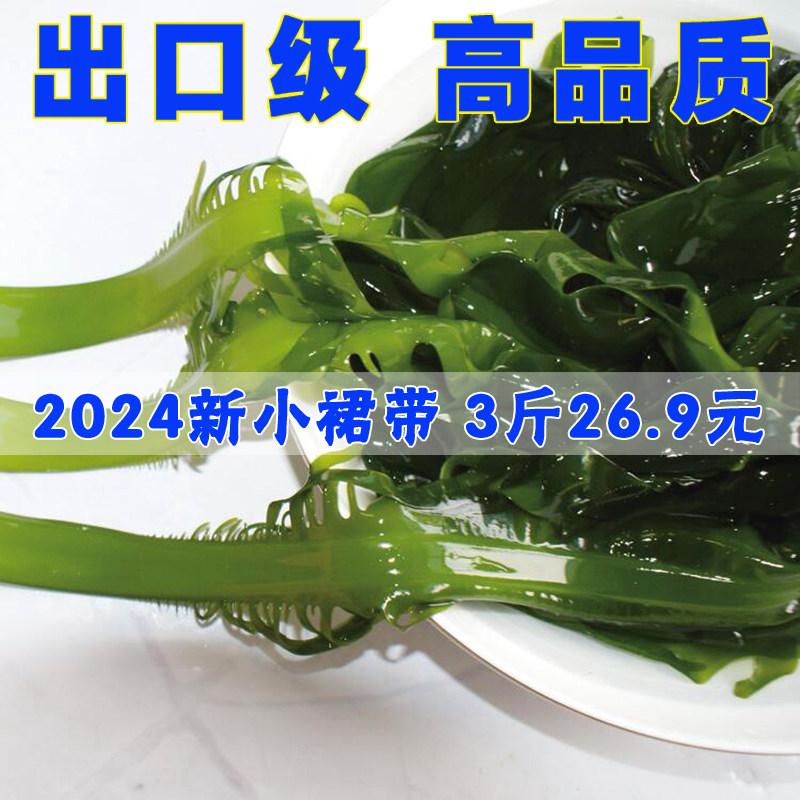 小裙带菜整棵新鲜盐渍山东荣成海洋蔬菜营养凉拌火锅脆嫩海白菜