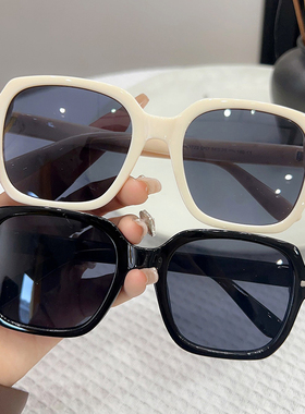 【亏本清仓】gm墨镜女网红太阳镜潮时尚黑色镜大脸显瘦防紫外线