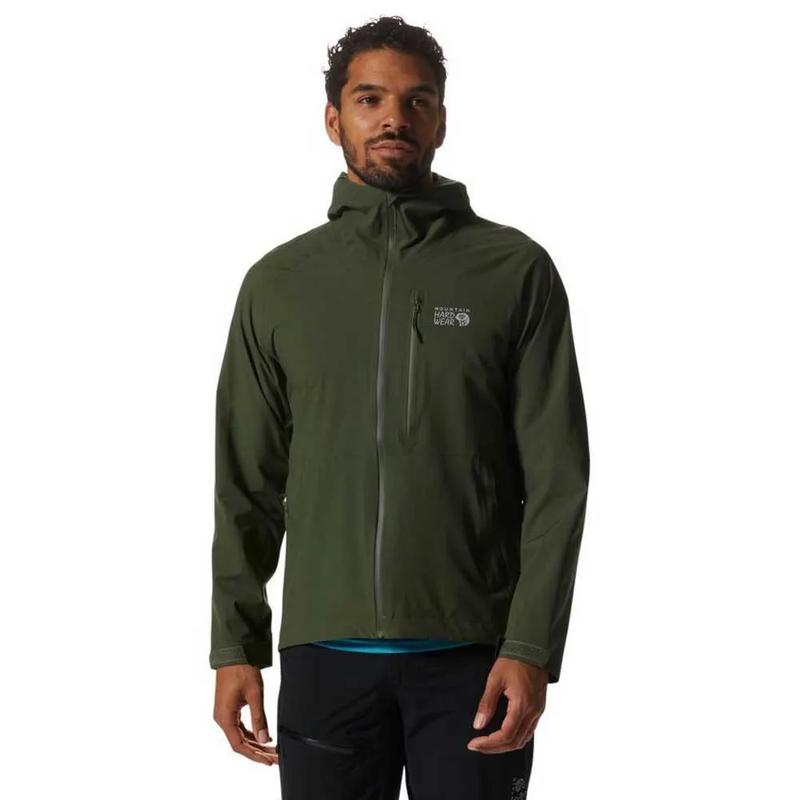 Mountain hardwear山浩男软壳衣防水户外服装防风登山装备