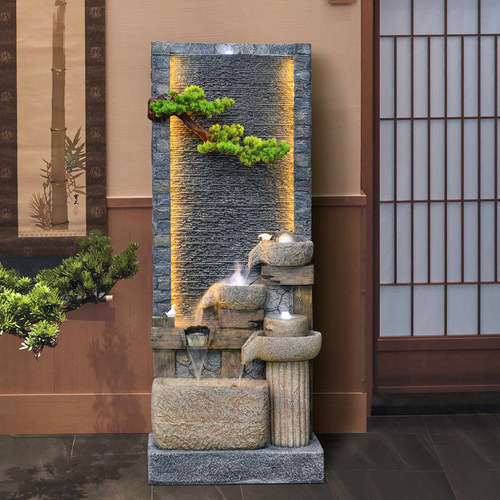 居如家水幕墙流水摆件送货上门