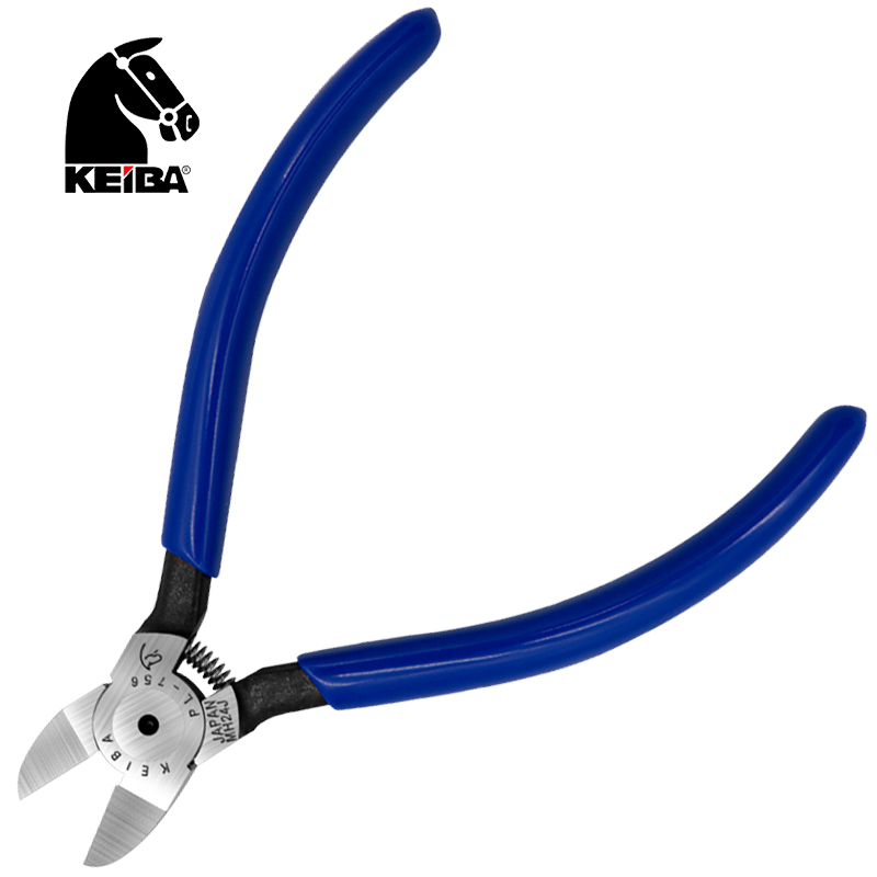 马牌keiba斜嘴钳45°角水口钳