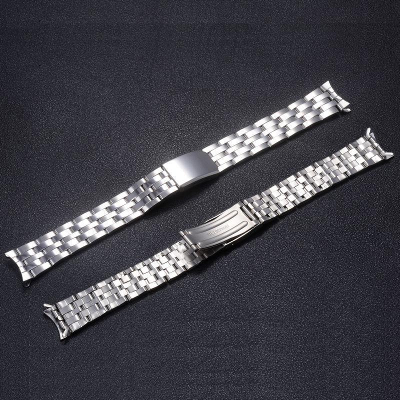 原装适用Carty钢表带手表配件卡西欧mtp-1192钢表带弧口18mm