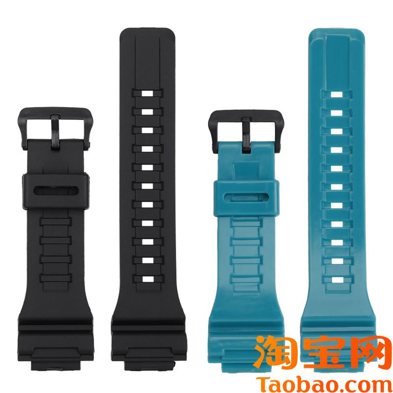 原装适用卡西欧小方块DW-H5600男表带AQ-S810W树脂硅胶腕带18mm