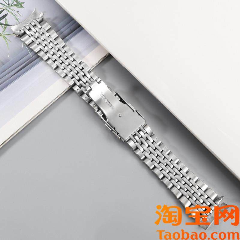 原装适用不锈钢表链精工SEIKO手表带5号水鬼潜水罐头精钢手表带男