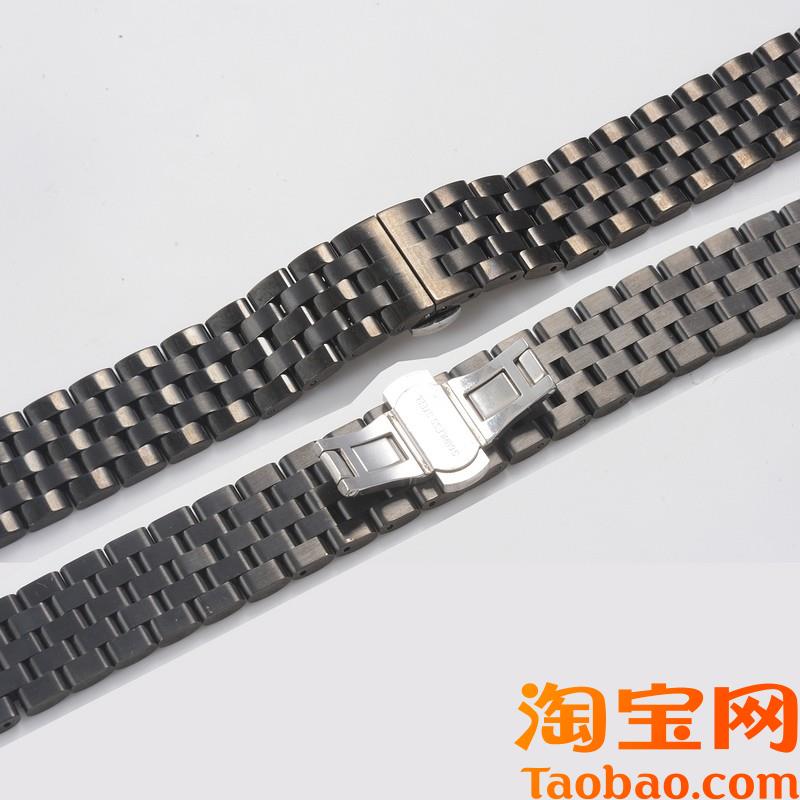 原装适用钢表带双接口通用浪琴卡西欧1214152021222426女男