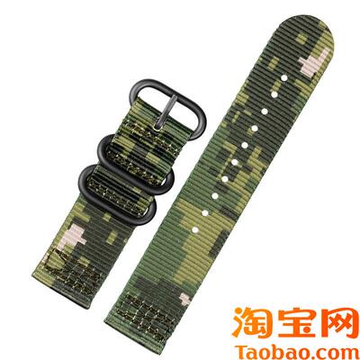 原装适用Suunto颂拓7远征阿尔法松拓9斯巴达baro光电手表户外尼龙