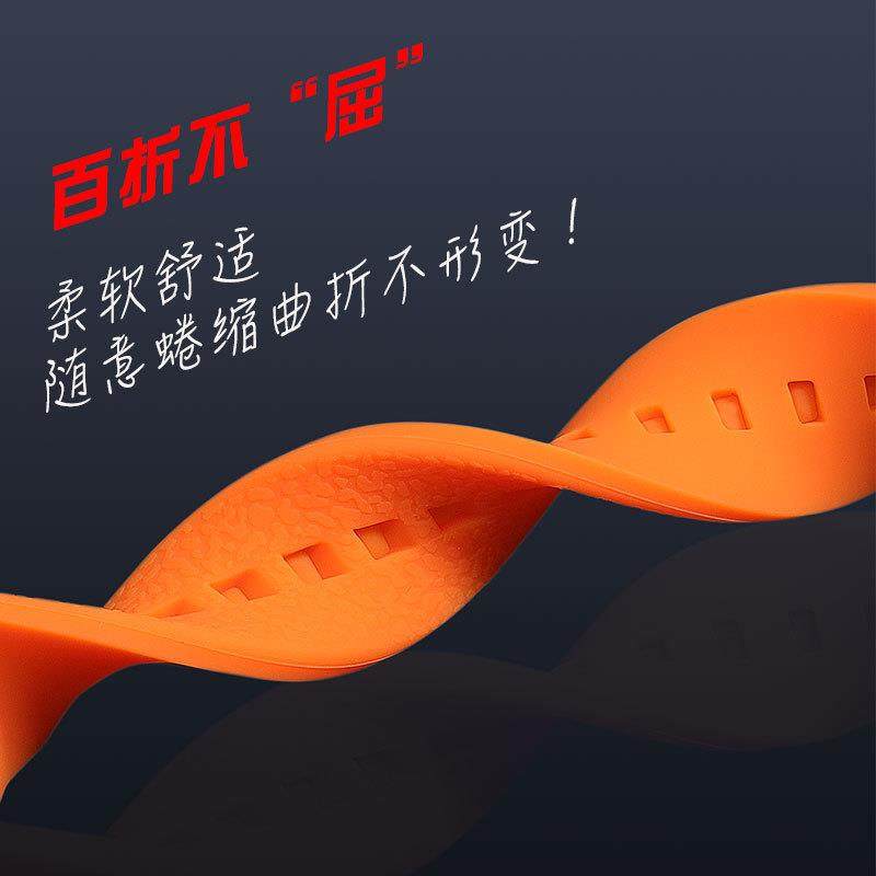 原装适用精工5号硅胶手表带男水鬼鲍鱼罐头潜水运动橡胶带22mm