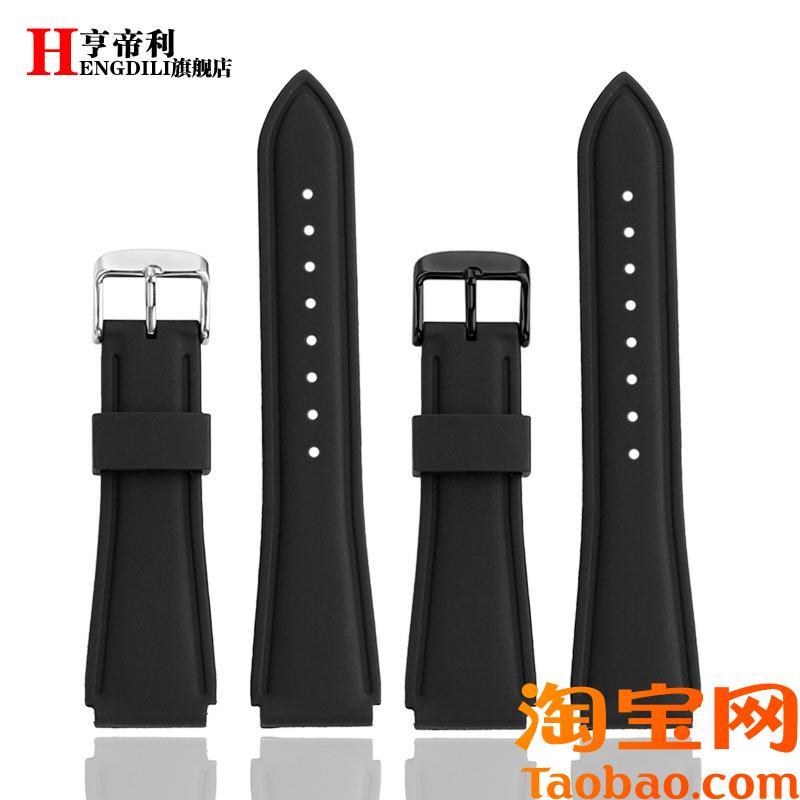 原装适用卡西欧CASIO手表男MWA-100H-1A2AHD运动硅胶腕表带凸口20