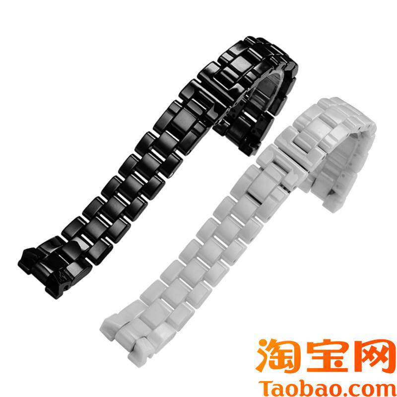 原装适用CHANEL香奈儿J12系列男女情侣款陶瓷表带表链16mm19mm