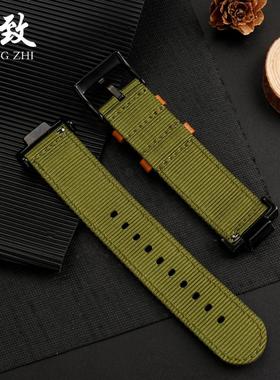 原装适用卡西欧GBD-800ga110/700GA900GA-810帆布改装尼龙手表带