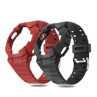 适用Casio卡西欧G 100 SHOCK改装 110 120男女表带表壳 黑金GA 原装