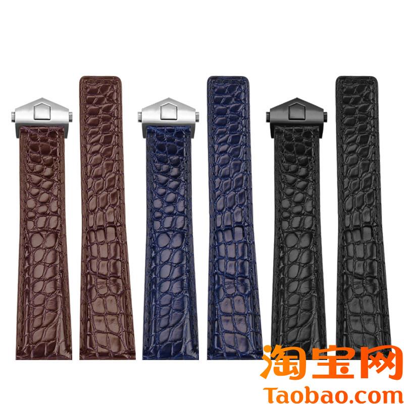 原装适用华为Ultimate非凡大师黄金表GT5/GT4真皮gt3鳄鱼皮手表带