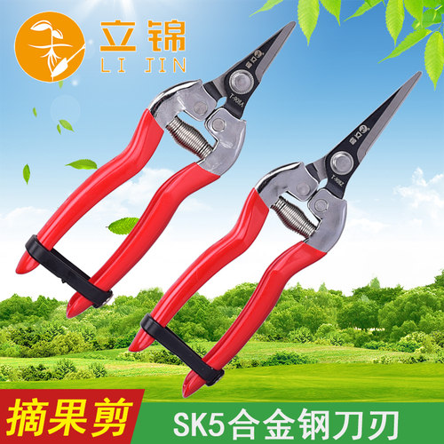 立锦园艺修枝桔子葡萄摘果剪