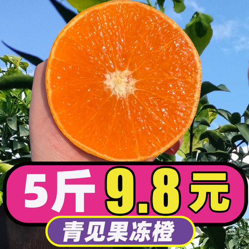 【爱媛38号果冻橙】正宗四川眉山爱媛果冻橙新鲜整箱包邮k