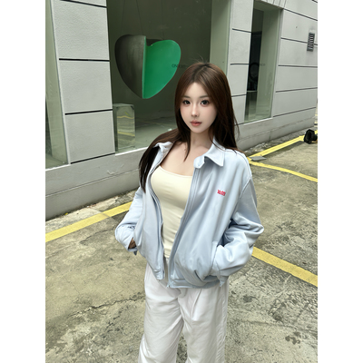 KTDA美式复古夹棉夹克男女外套