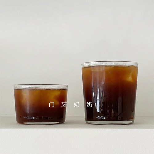 进口钢化玻璃杯酸奶咖啡杯