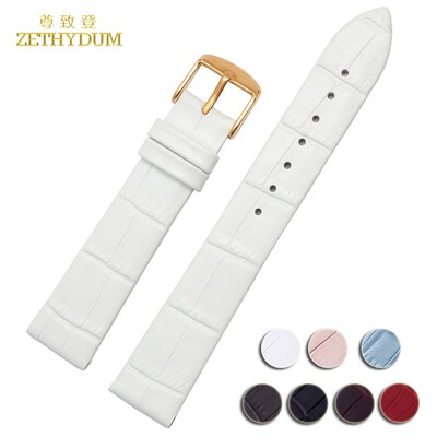 适配阿玛尼AR2502 AR1911真皮手表带 男女舒适 14 T18 20mm针扣