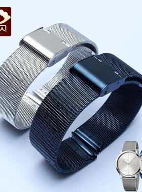 适配罗西b尼手表方形石英情侣表男3401女2402手表配件1618mm