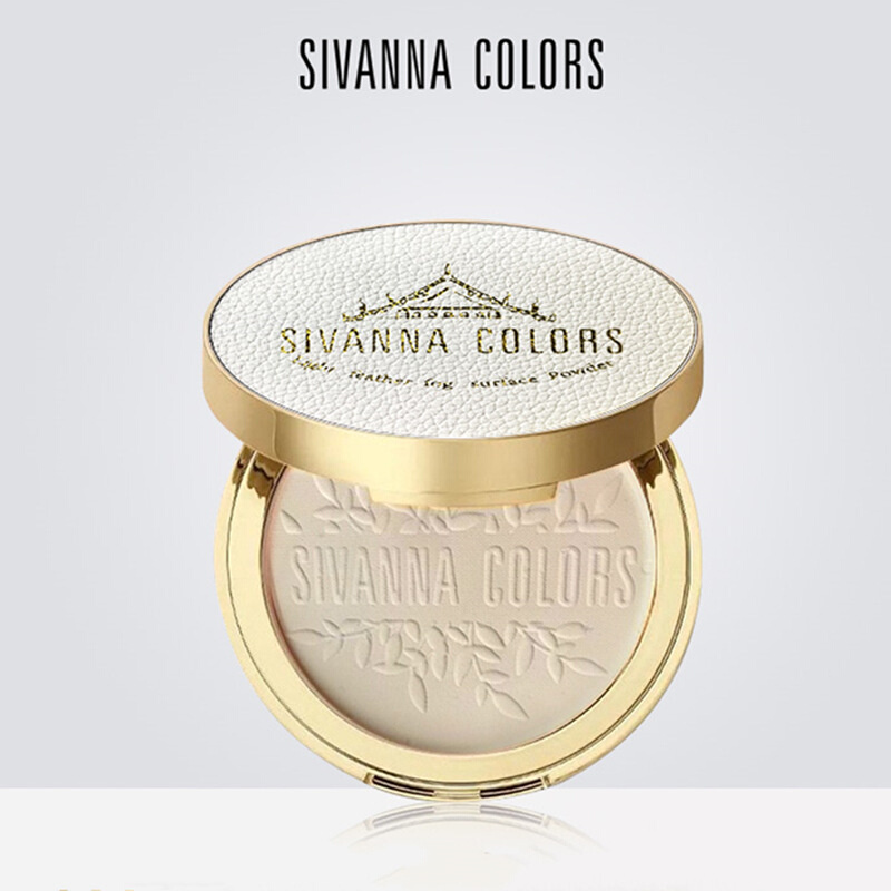 SIVANNA COLORS轻羽雾面粉饼定妆蜜粉官方旗舰店