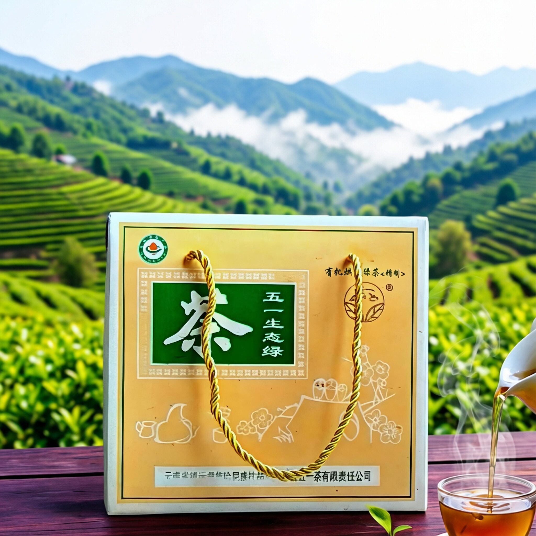 2026五一特级绿茶新茶正宗有机绿茶嫩香回甘五一生态绿茶200g五盒
