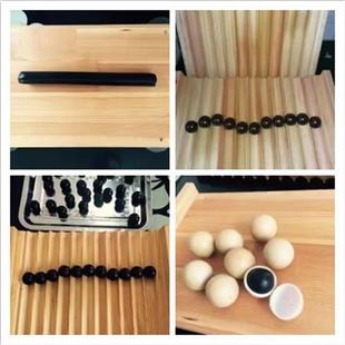 搓丸板6/8/10/13/16/19/22/25/30毫米中药丸家用手动制丸机