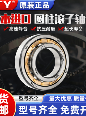 日本进口STY圆柱滚子轴承NUP202 203 204 205 206 207 208 209 EM