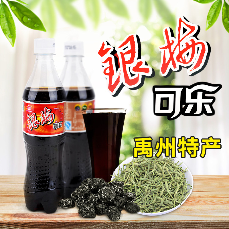 整件银梅可乐20瓶 河南禹州特产 银梅口乐火锅饮料汽水软500毫升