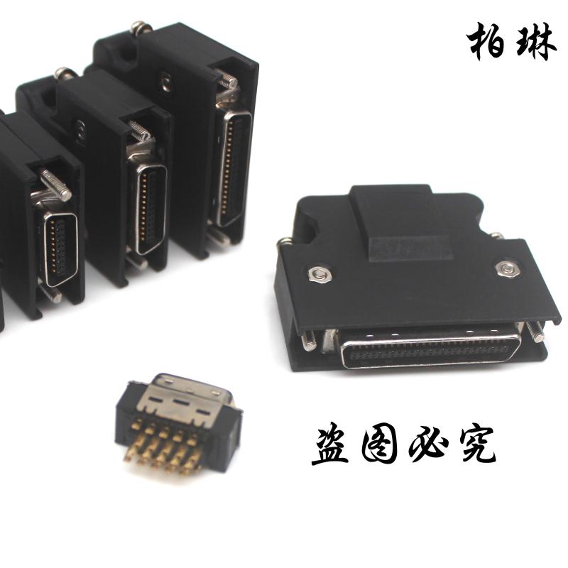 三菱MR-J3CN1 JE J4 松下伺服驱动器侧X4插头DV0P4350 50针连接