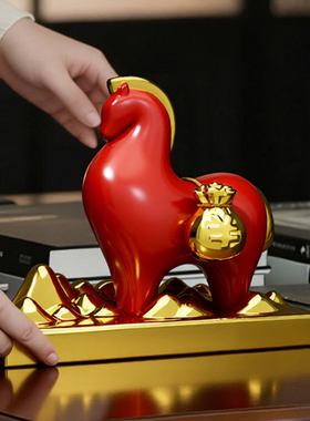 2026马上有钱摆件开业新年礼物