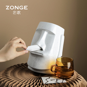 北欧人像纸巾盒家居客厅茶几卫生纸盒卧室个性 饰品摆件 搞怪创意装