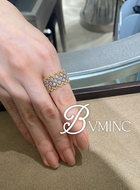 bvminc 布，宽版蕾丝花边戒指 宫廷风