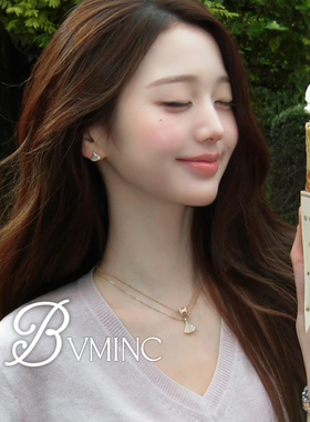 bvminc 张元英同款边钻弹簧项链
