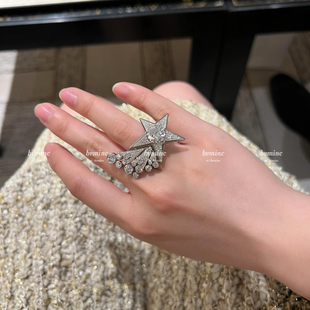 bvminc 中古高珠系列 彗星戒指 纯银S925材质