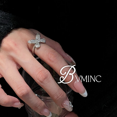 bvminc GF满钻蝴蝶戒指
