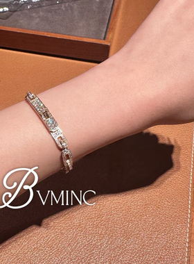 bvminc 满钻凯莉纽扣手链 养马人的快乐 S925银