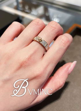 bvminc 养马人的快乐 满钻纽扣戒指