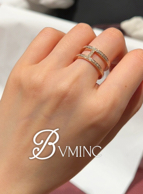 bvminc 养马人的快乐 工字开口戒指 S925银