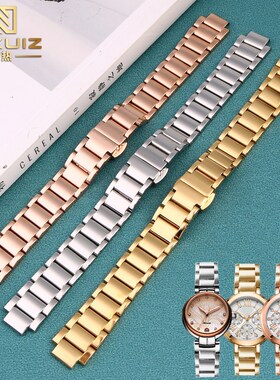 女凸型钢带表链适配CASIOSHE-3034 心弦LA8402 LA840W6 10mm凸口
