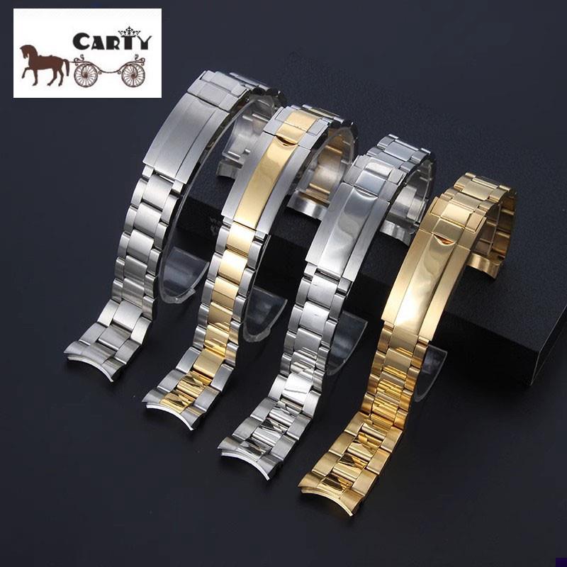 适配原装劳力士迪通拿水鬼潜航者手表链20mJm男316实心钢带精钢表