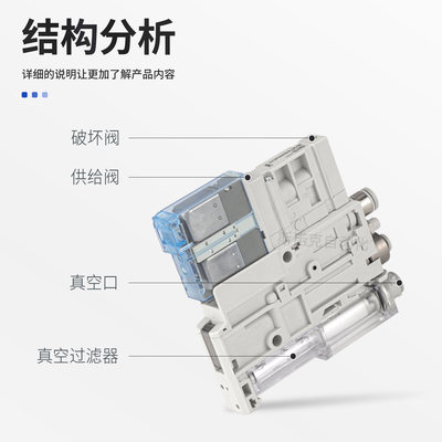 真空发生器ZK2A10K5NL/BG