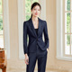 气质女神范管理层工作服时尚 女春秋2024新款 职业西服 套装 西装