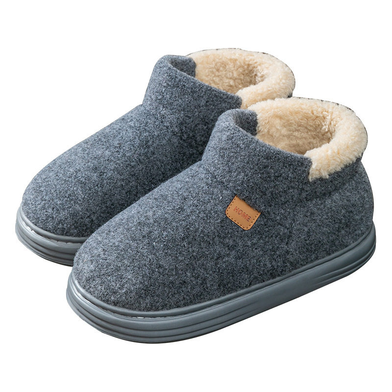 男士大码棉拖鞋冬加厚高包跟脚肿脚大保暖毛绒棉鞋男款冬天外穿,女鞋,棉鞋,淘宝优惠券,粉丝福利购,淘宝优惠卷