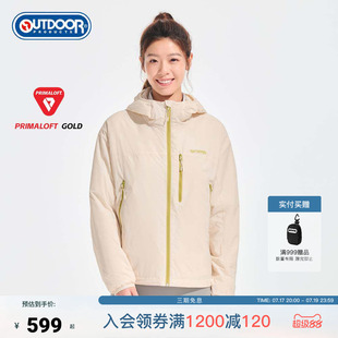 outdoor products 加州云雀秋超轻棉服金标P棉女户外休闲外套上衣