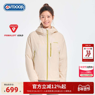 outdoorproducts2025秋冬新款超轻棉服金标P棉女户外休闲外套上衣