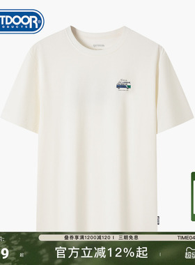 outdoorproducts春夏新款短袖T恤男户外运动徒步登山休闲通勤