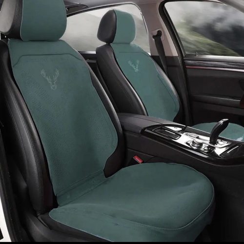 防寒保暖汽车坐垫套超薄翻毛皮四季通用网红款春夏季小蛮腰马鞍垫