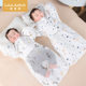 薄四季 溜溜果新生婴儿投降式 防惊跳秋冬春睡袋宝宝襁褓防踢被夏季
